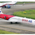 Breaking: Dana Air Aircraft Crash-Lands at Lagos Airport