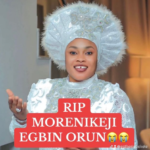 Tragic Loss: Gospel Singer Morenikeji ‘Egbin Orun’ Passes Away Without Farewell