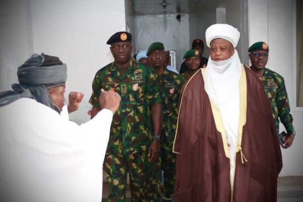 Army Chief Visits Sultan of Sokoto, Reaffirms Commitment to Peace and Unity