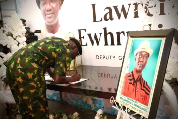 COAS Condoles Bayelsa Government Over Deputy Governor’s Death, Commends Support for Nigerian Army