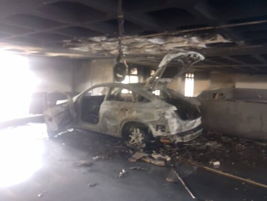 Fire Outbreak Contained at Polaris Bank Tower in Lagos Island