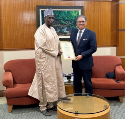 Nigeria’s High Commissioner-Designate to Malaysia Presents Letters of Credence