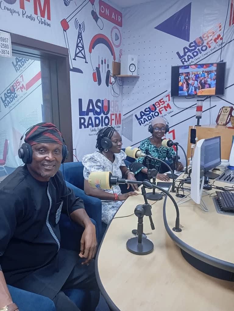 WHEN LITERATURE MEETS LEADERSHIP, TECHNOLOGY AND CREATIVITY: AJAKAYE STRIDA LITERARY LIMELIGHT IGNITES JULY AIRWAVES ON LASU RADIO 95.7 FM
