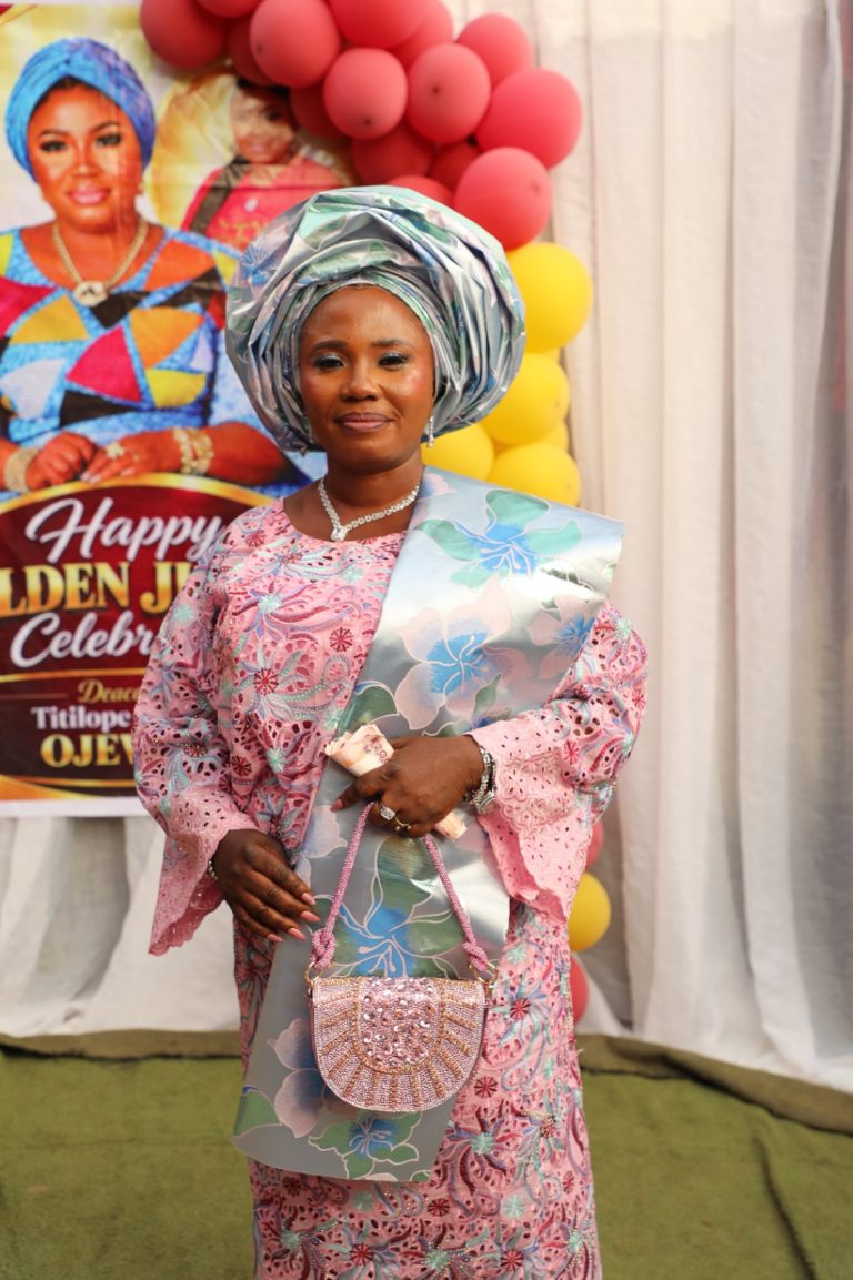 A GOLDEN CELEBRATION OF GRACE: DEACONESS TITILOPE MODUPE OJEWUSI AT 50