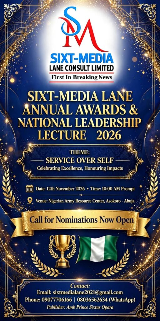 SIXT-MEDIA LANE Announces 2026 Annual Awards and National Leadership Lecture