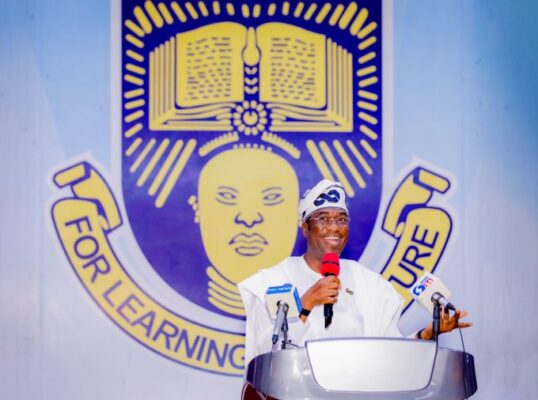 Hamzat Represents Tinubu at Foundation-Laying Ceremony for Youth Centre in Osun