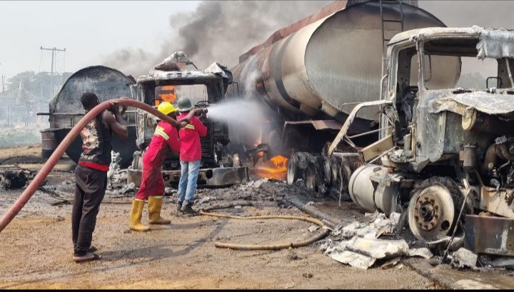 Fuel Tanker Explosion Rocks Oluku Market in Benin, Several Feared Dead