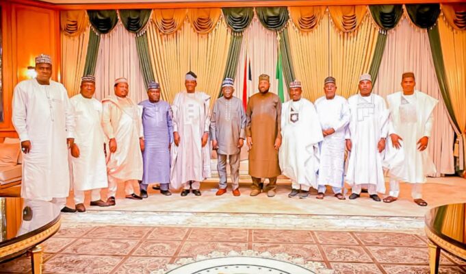 Matawalle Leads Eight Suspended Zamfara Lawmakers to Tinubu, Pledge APC Loyalty